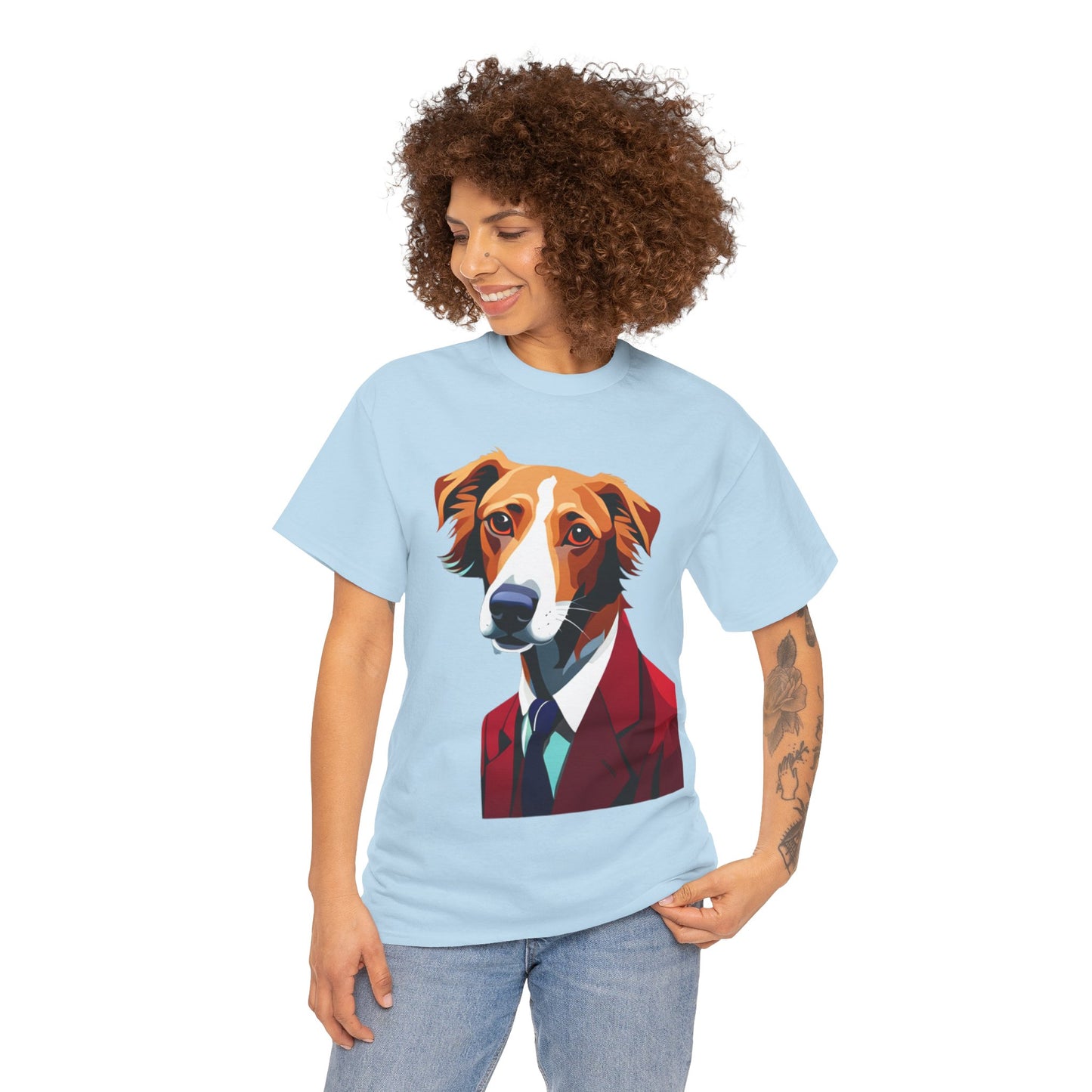 Mr Saluki - Unisex Heavy Cotton Tee