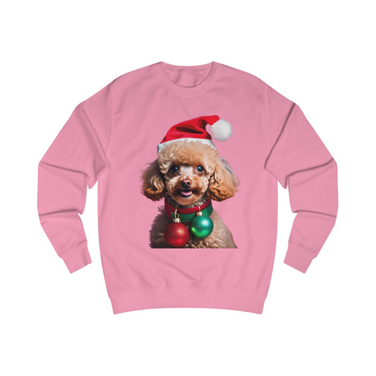 Festive Toy Poodle Christmas Sweatshirt