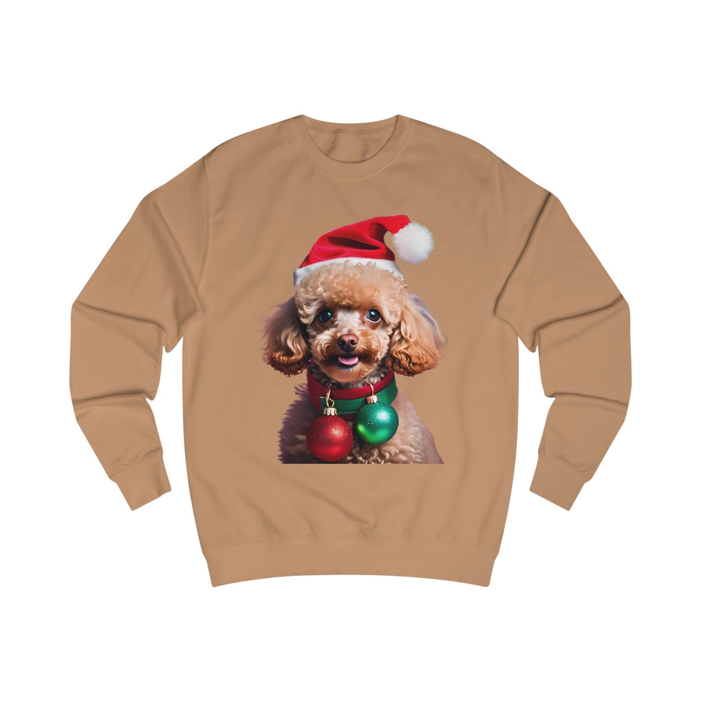 Festive Toy Poodle Christmas Sweatshirt