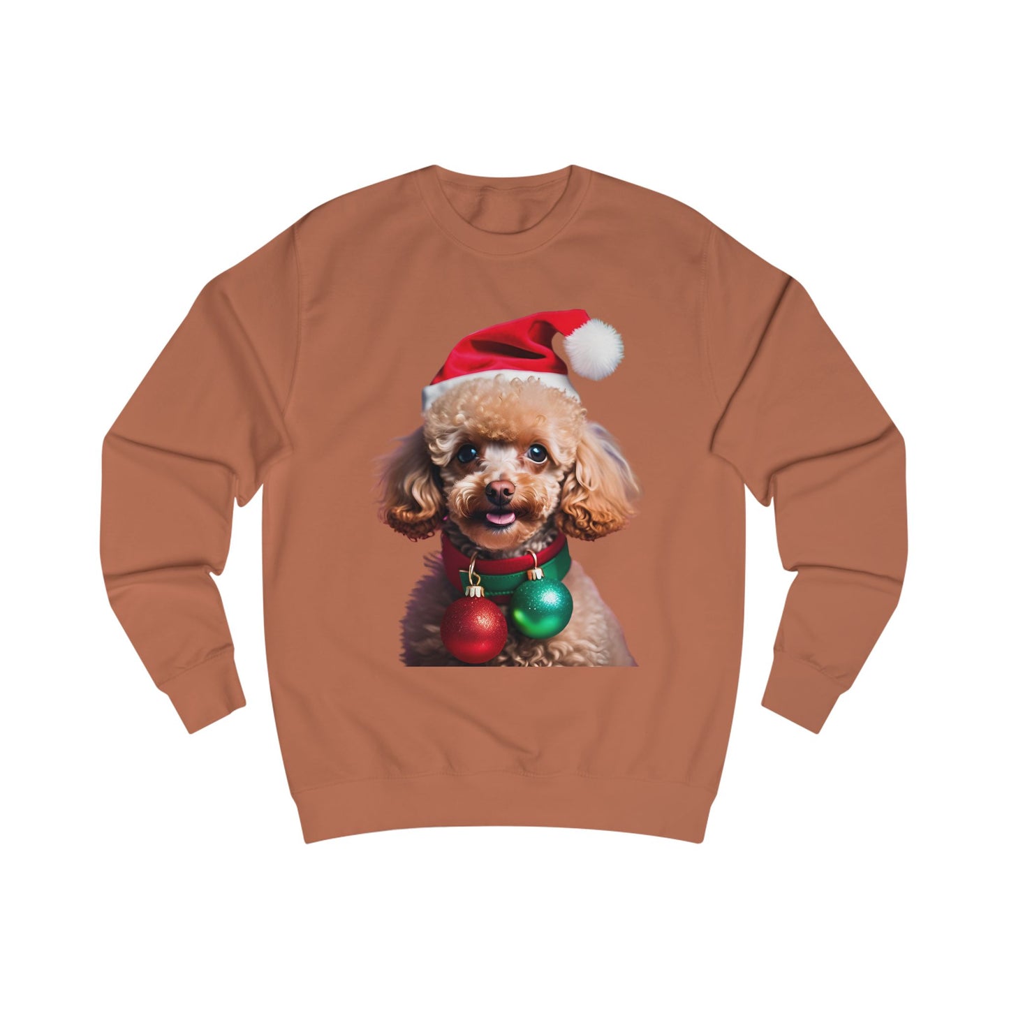 Festive Toy Poodle Christmas Sweatshirt