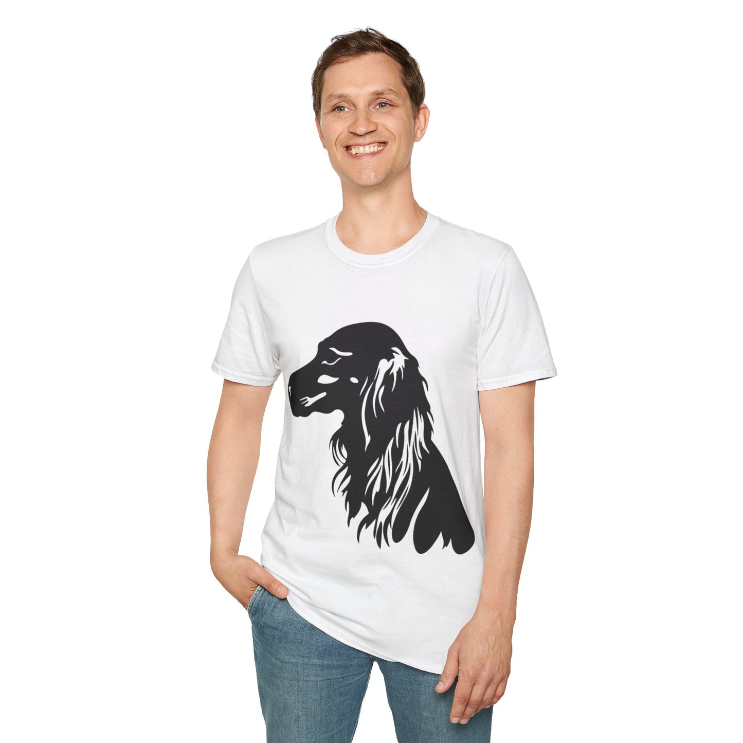 Saluki - Unisex Softstyle T-Shirt - Perfect Gift for Dog Lovers