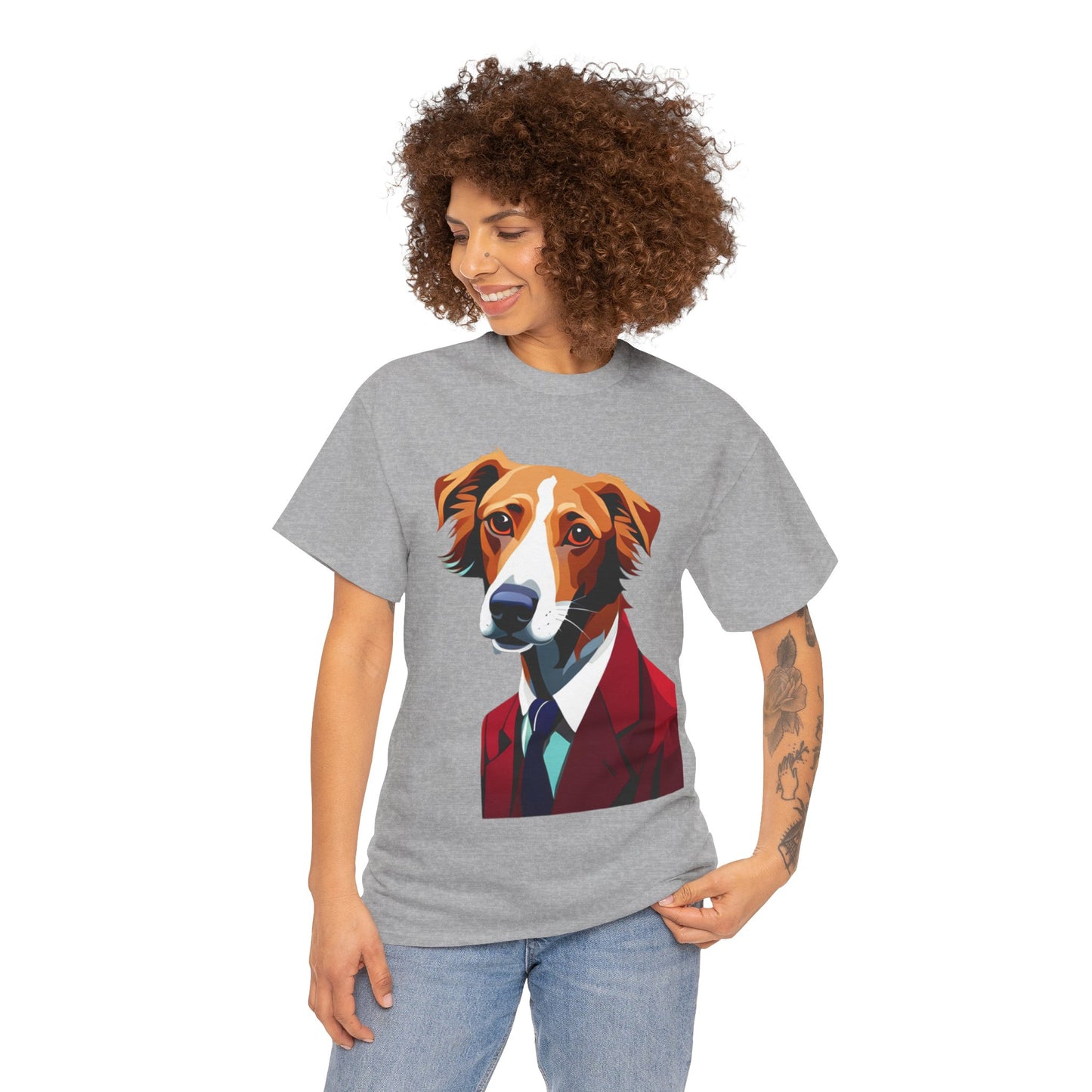 Mr Saluki - Unisex Heavy Cotton Tee