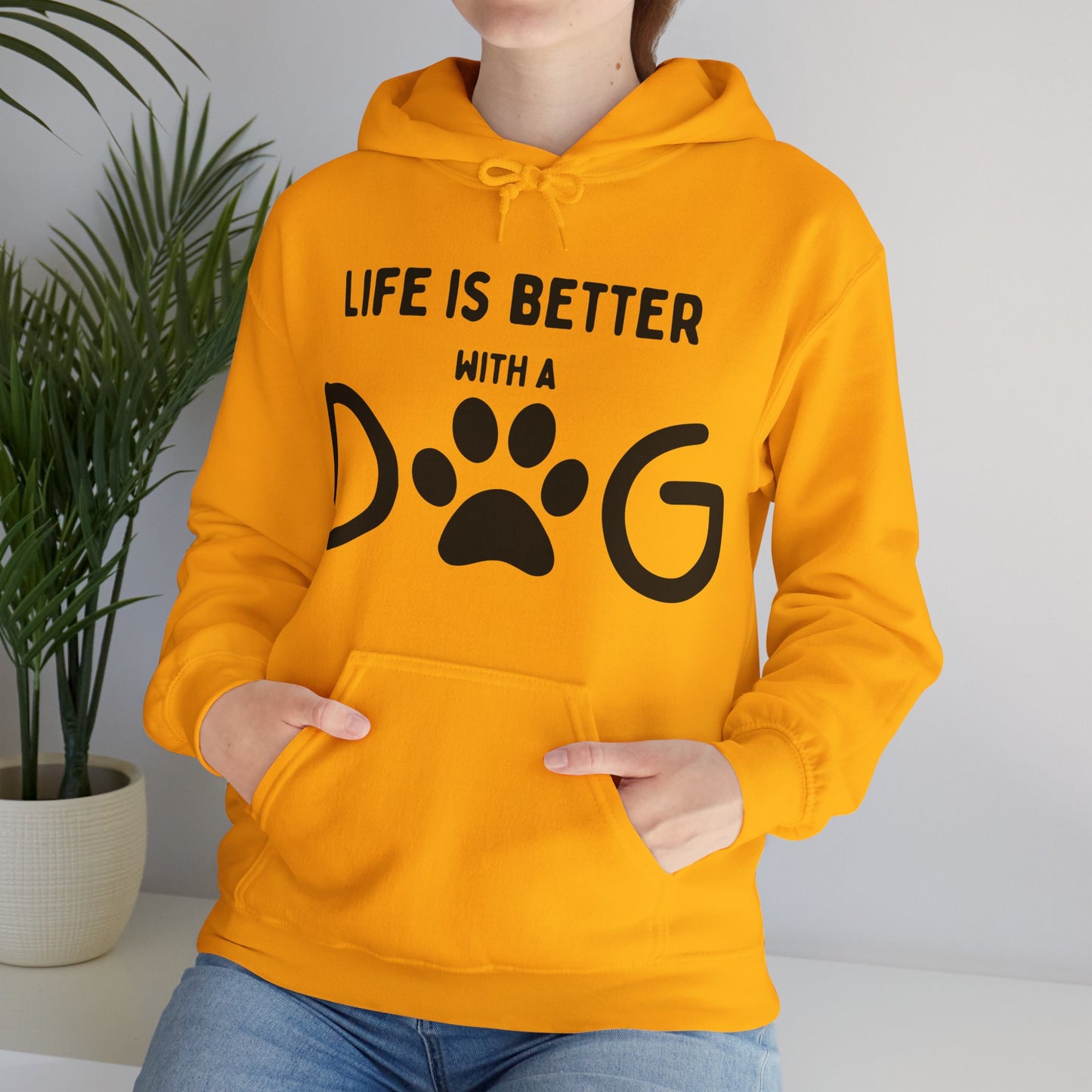 Life is Better with a Dog Hoodie for Dog Lovers