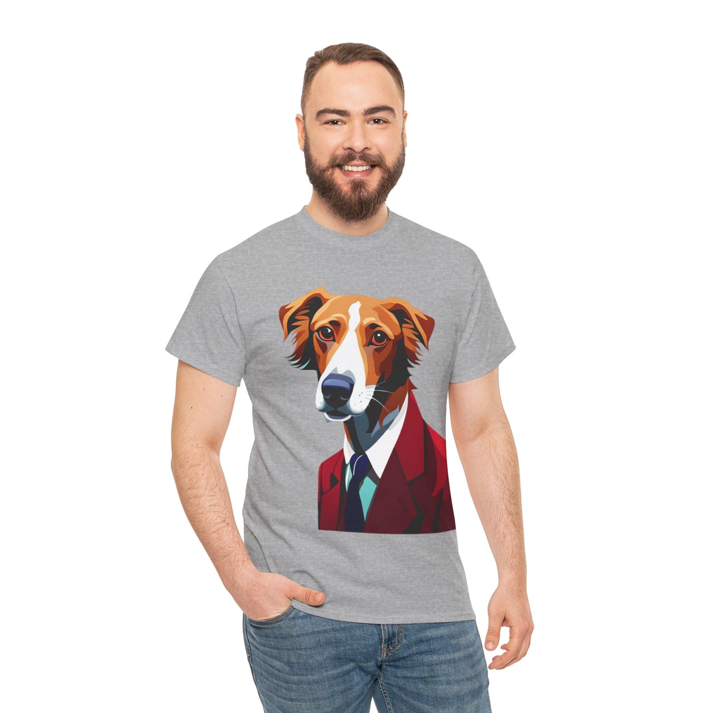 Mr Saluki - Unisex Heavy Cotton Tee