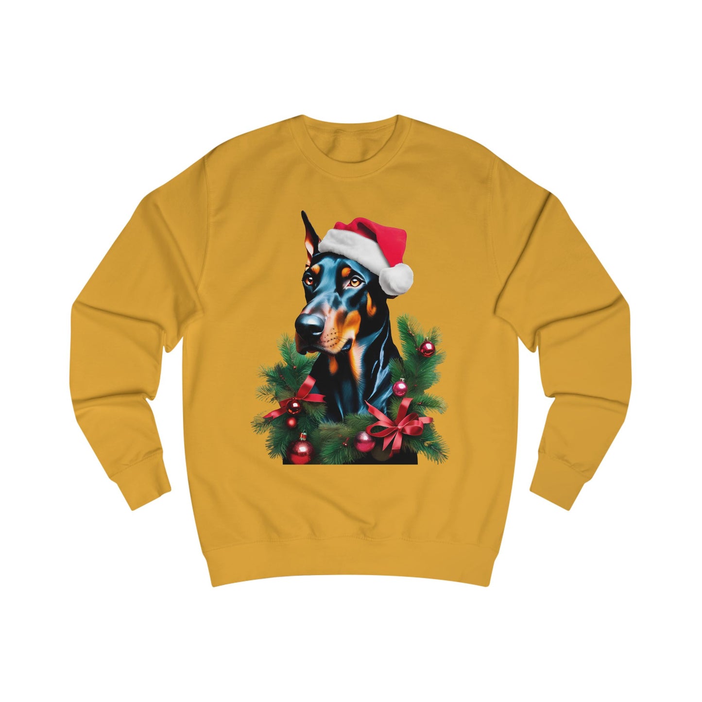 Festive Doberman Sweatshirt