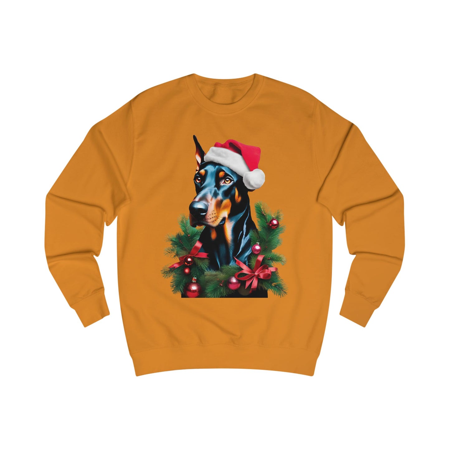 Festive Doberman Sweatshirt