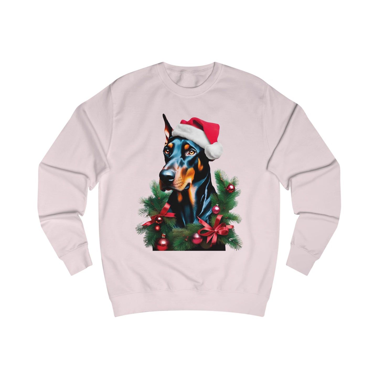 Festive Doberman Sweatshirt