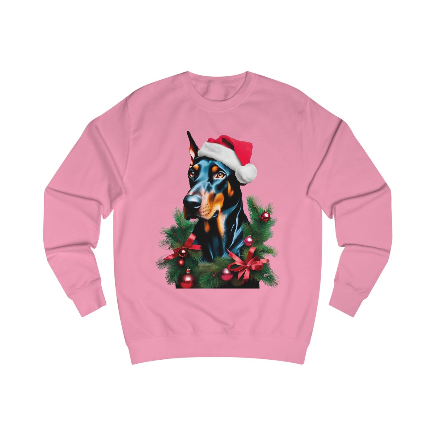 Festive Doberman Sweatshirt