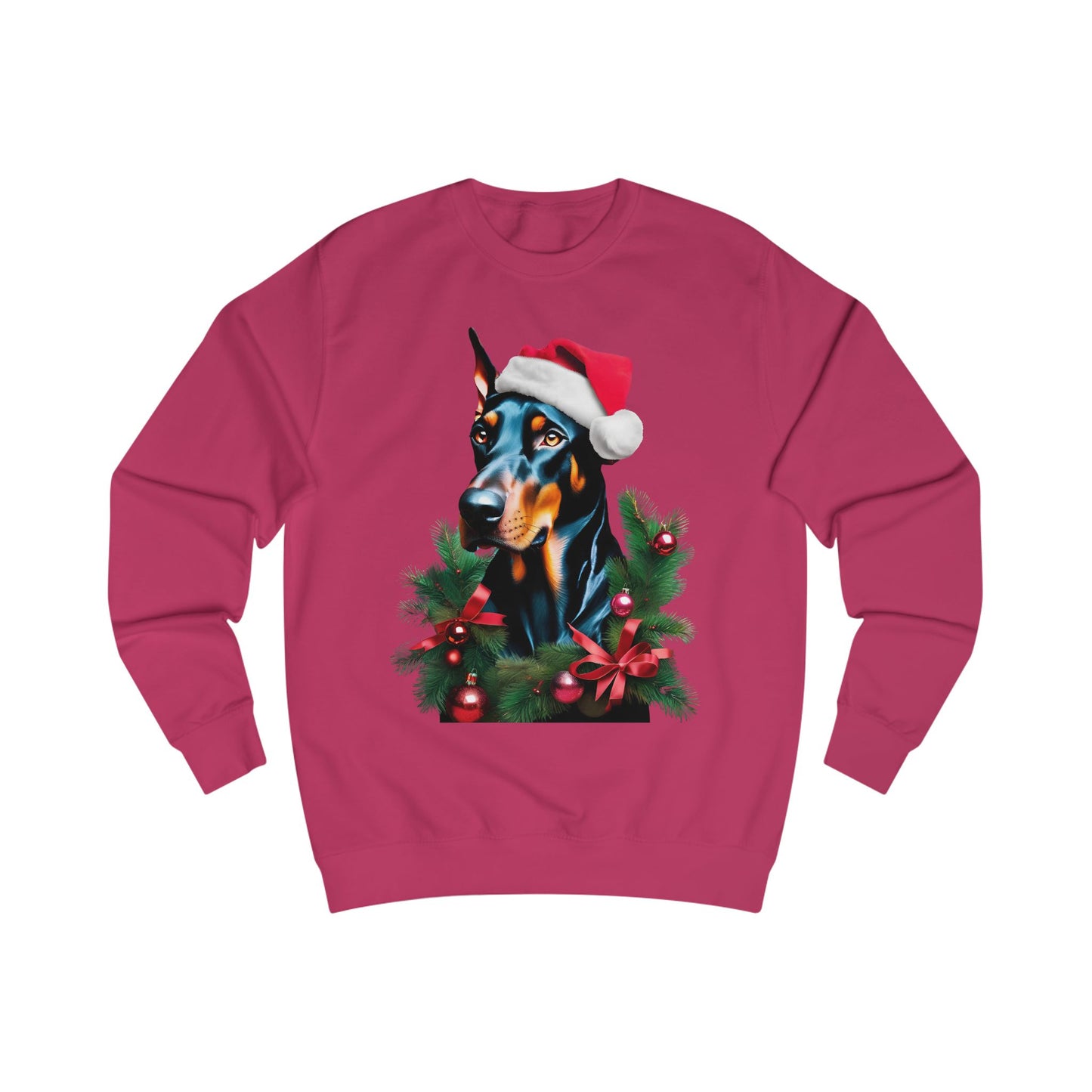 Festive Doberman Sweatshirt