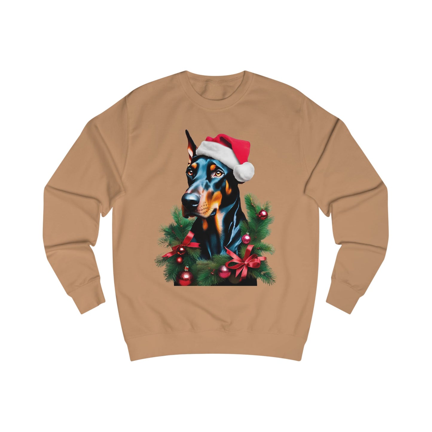 Festive Doberman Sweatshirt