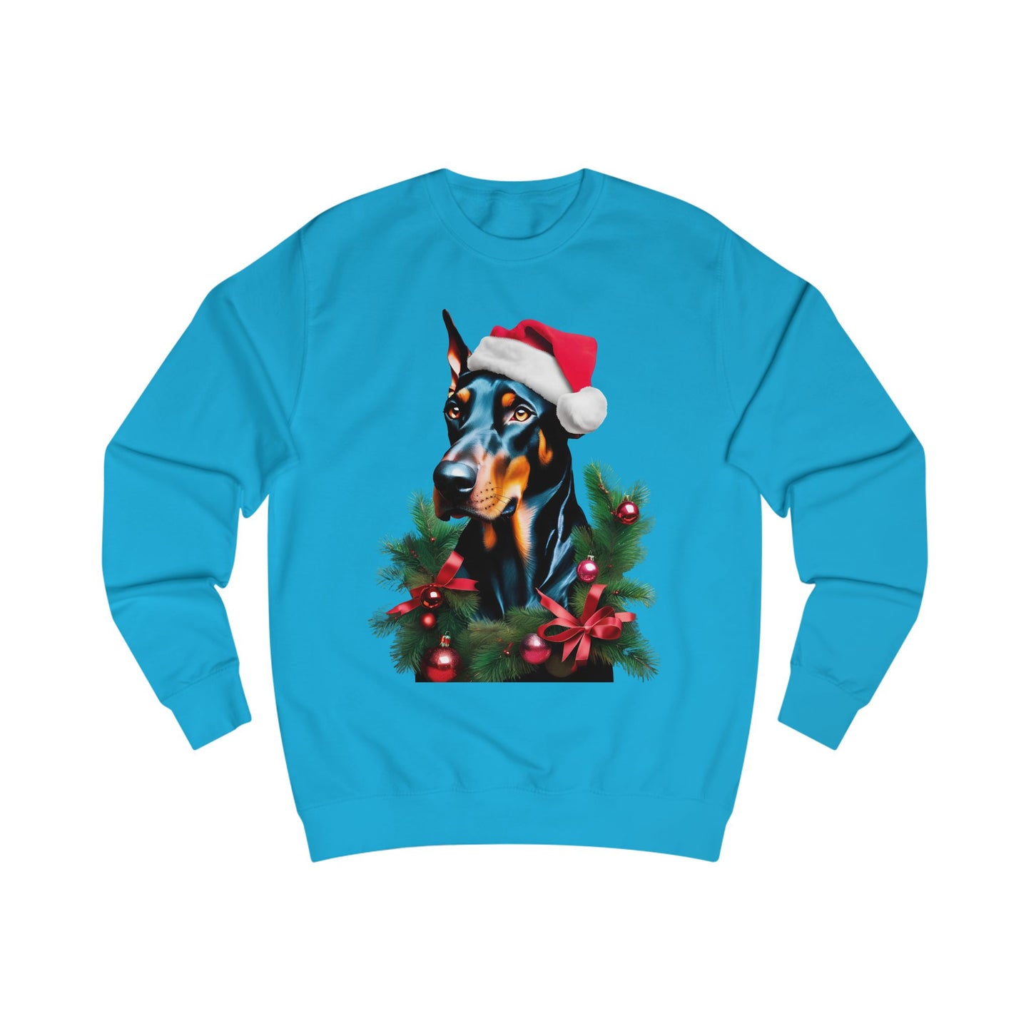 Festive Doberman Sweatshirt