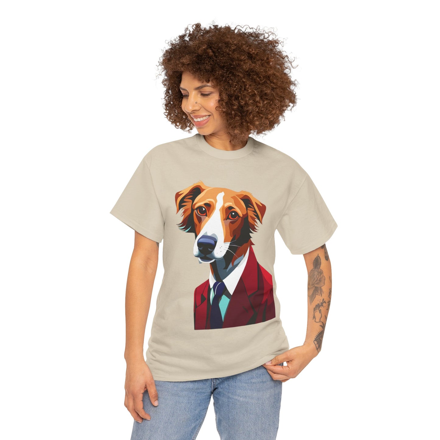 Mr Saluki - Unisex Heavy Cotton Tee