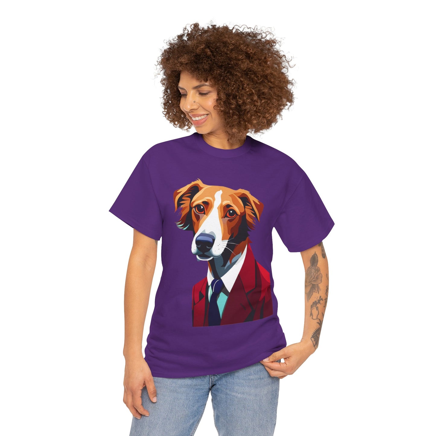 Mr Saluki - Unisex Heavy Cotton Tee