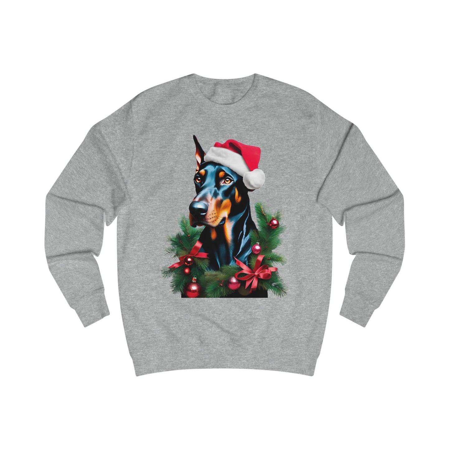 Festive Doberman Sweatshirt