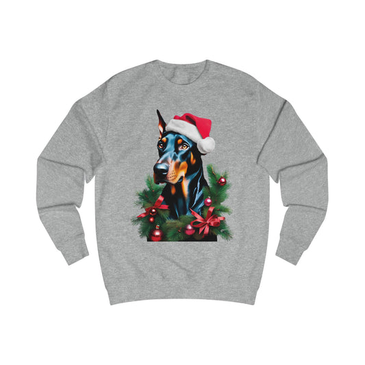 Festive Doberman Sweatshirt