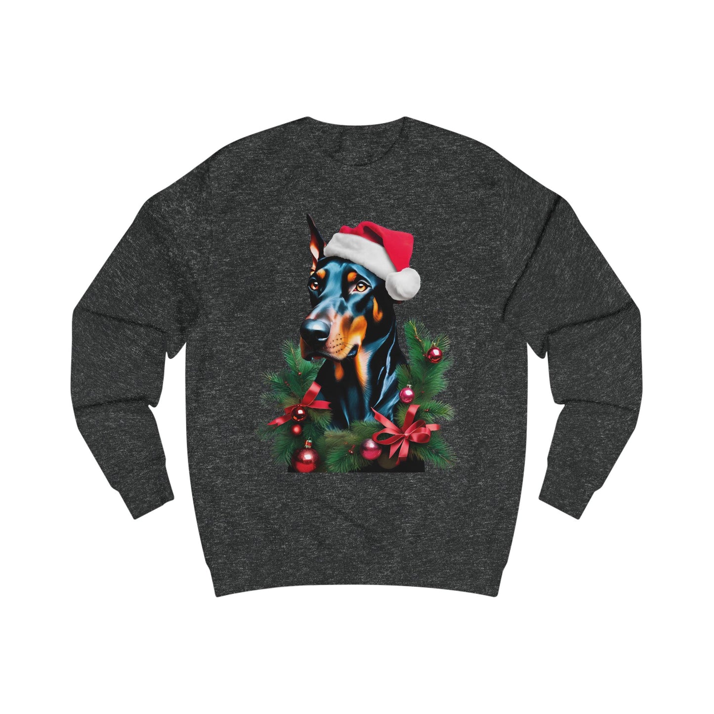 Festive Doberman Sweatshirt