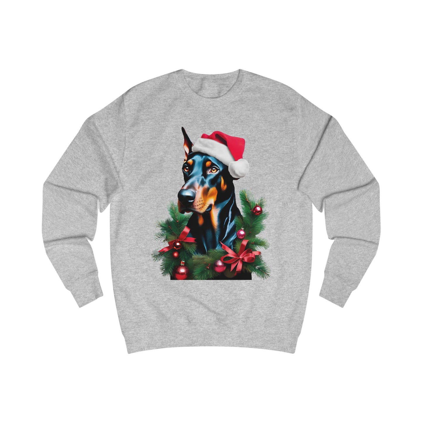 Festive Doberman Sweatshirt