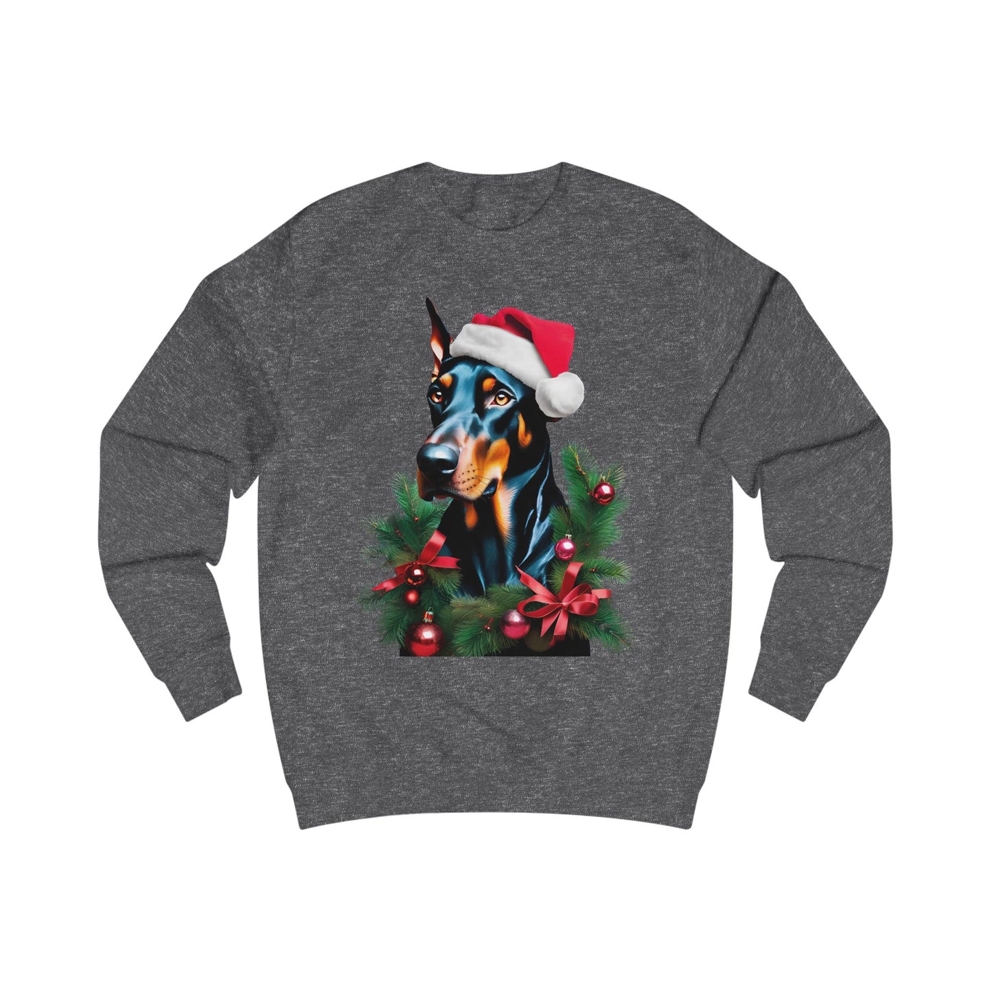 Festive Doberman Sweatshirt