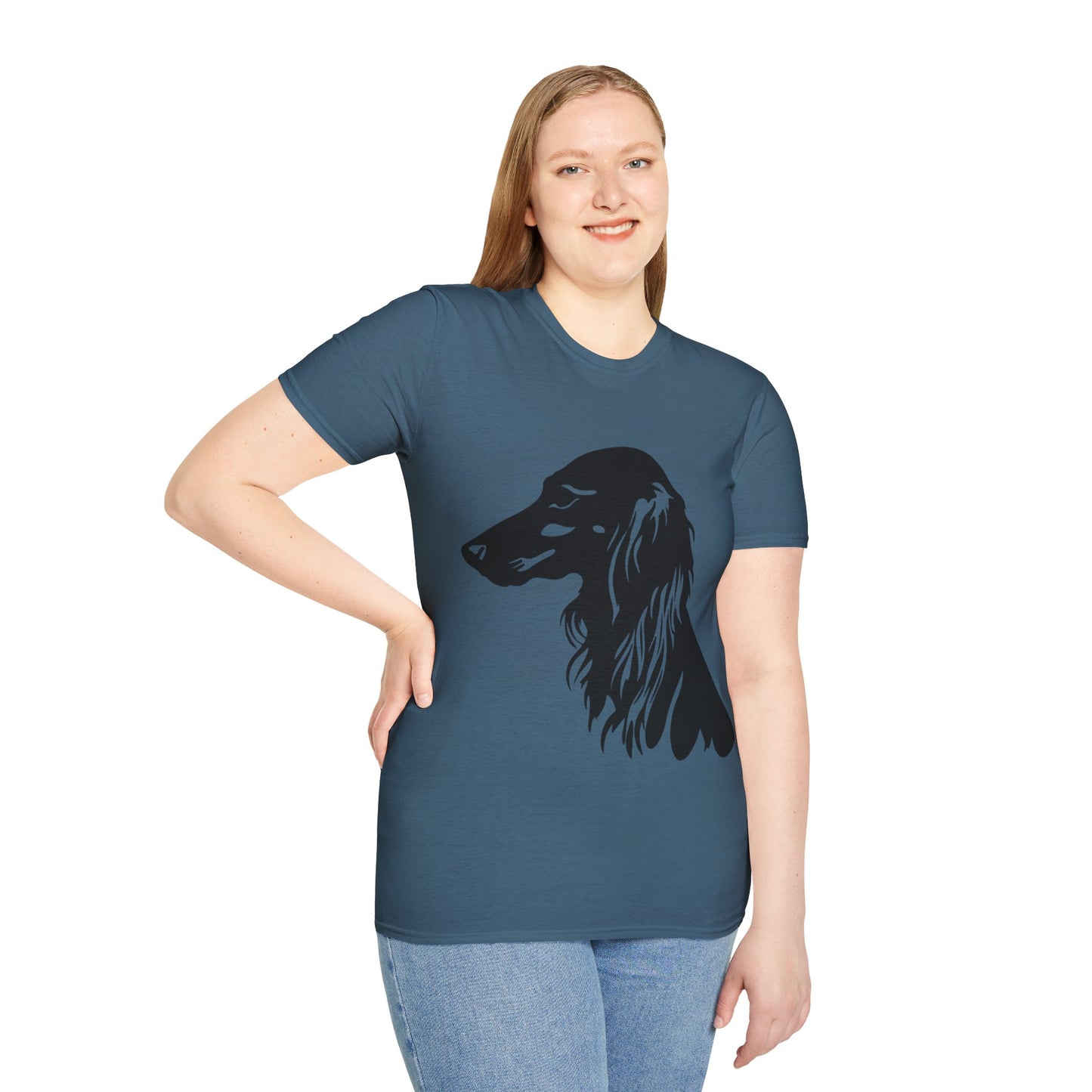 Saluki - Unisex Softstyle T-Shirt - Perfect Gift for Dog Lovers