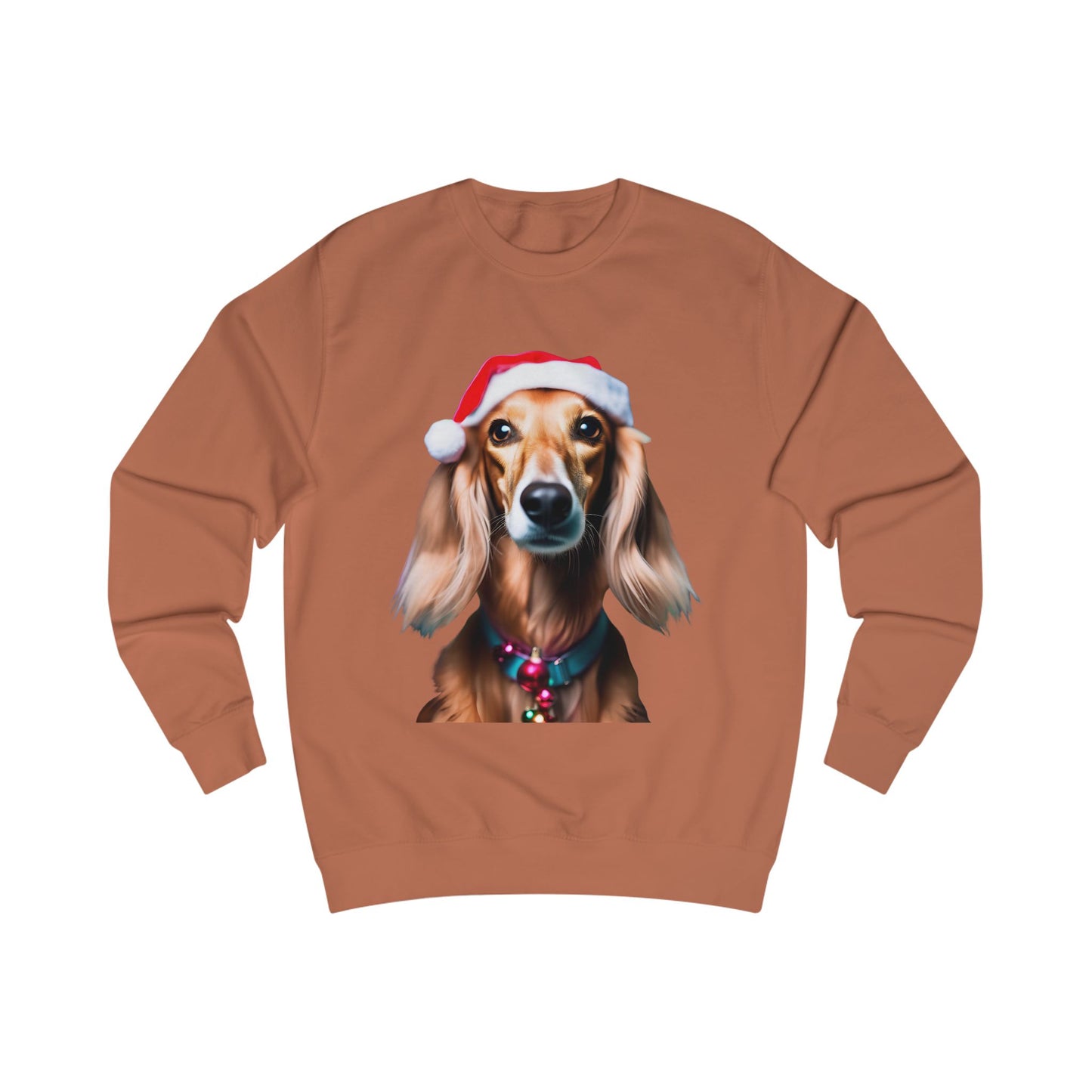 Festive Saluki Christmas Jumper