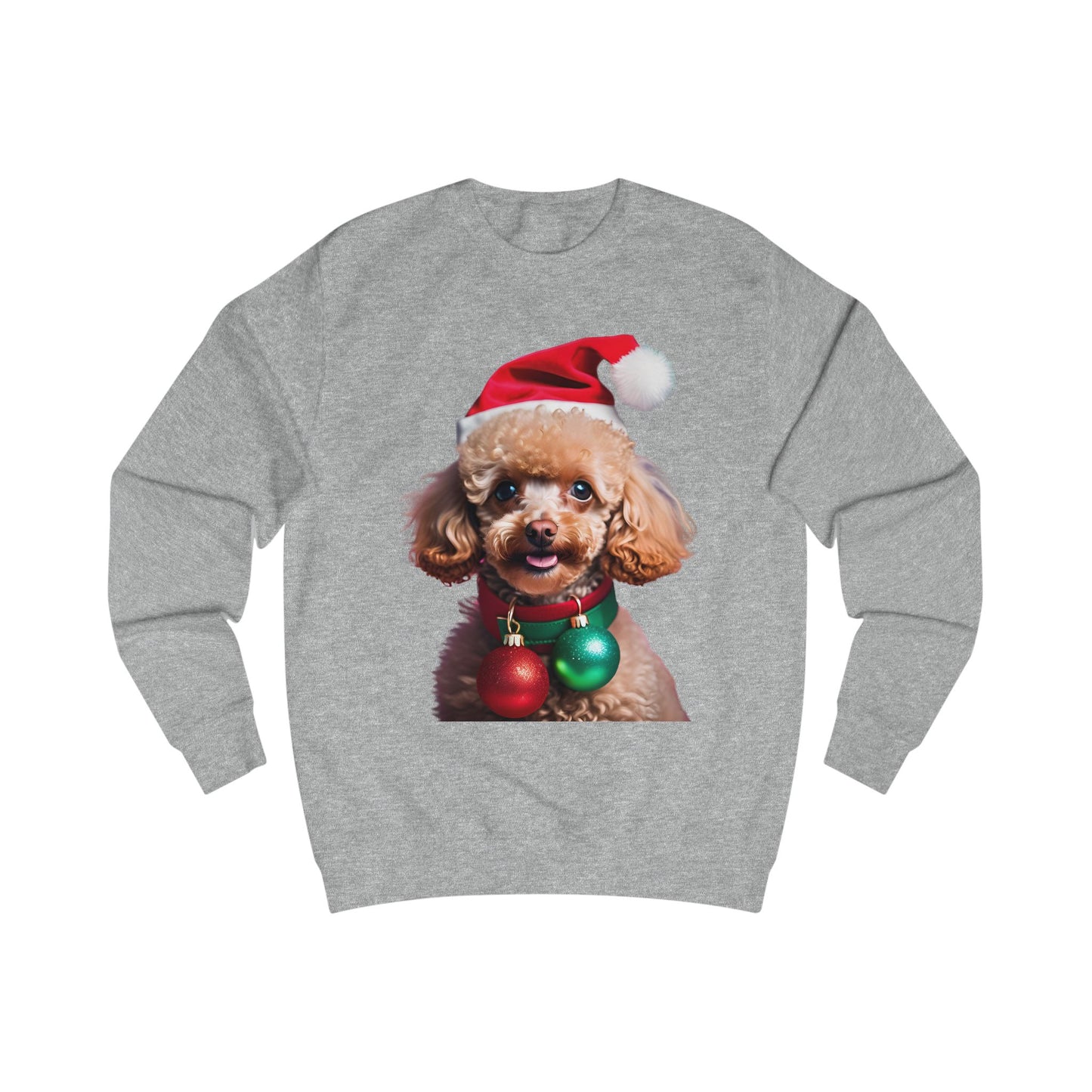 Festive Toy Poodle Christmas Sweatshirt