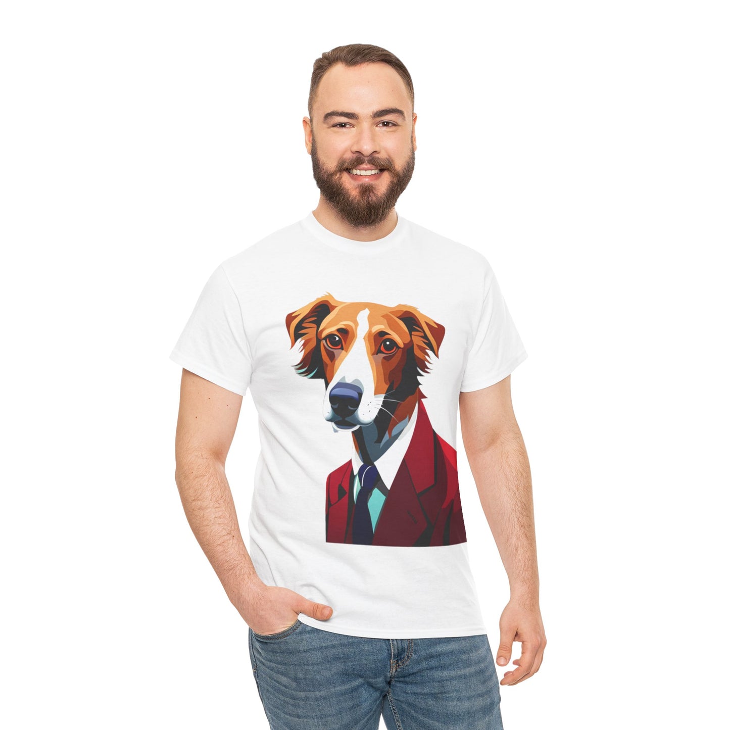 Mr Saluki - Unisex Heavy Cotton Tee