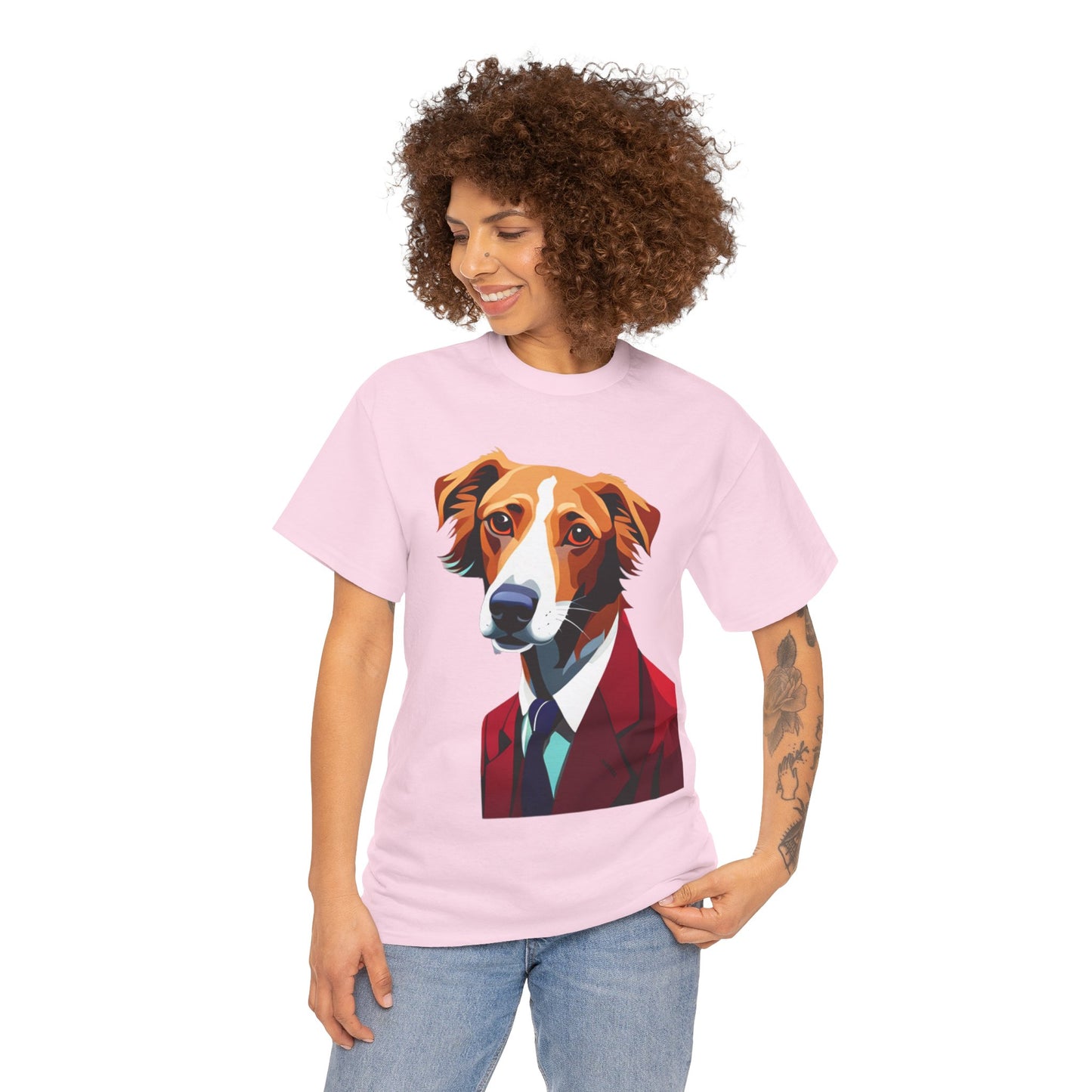 Mr Saluki - Unisex Heavy Cotton Tee