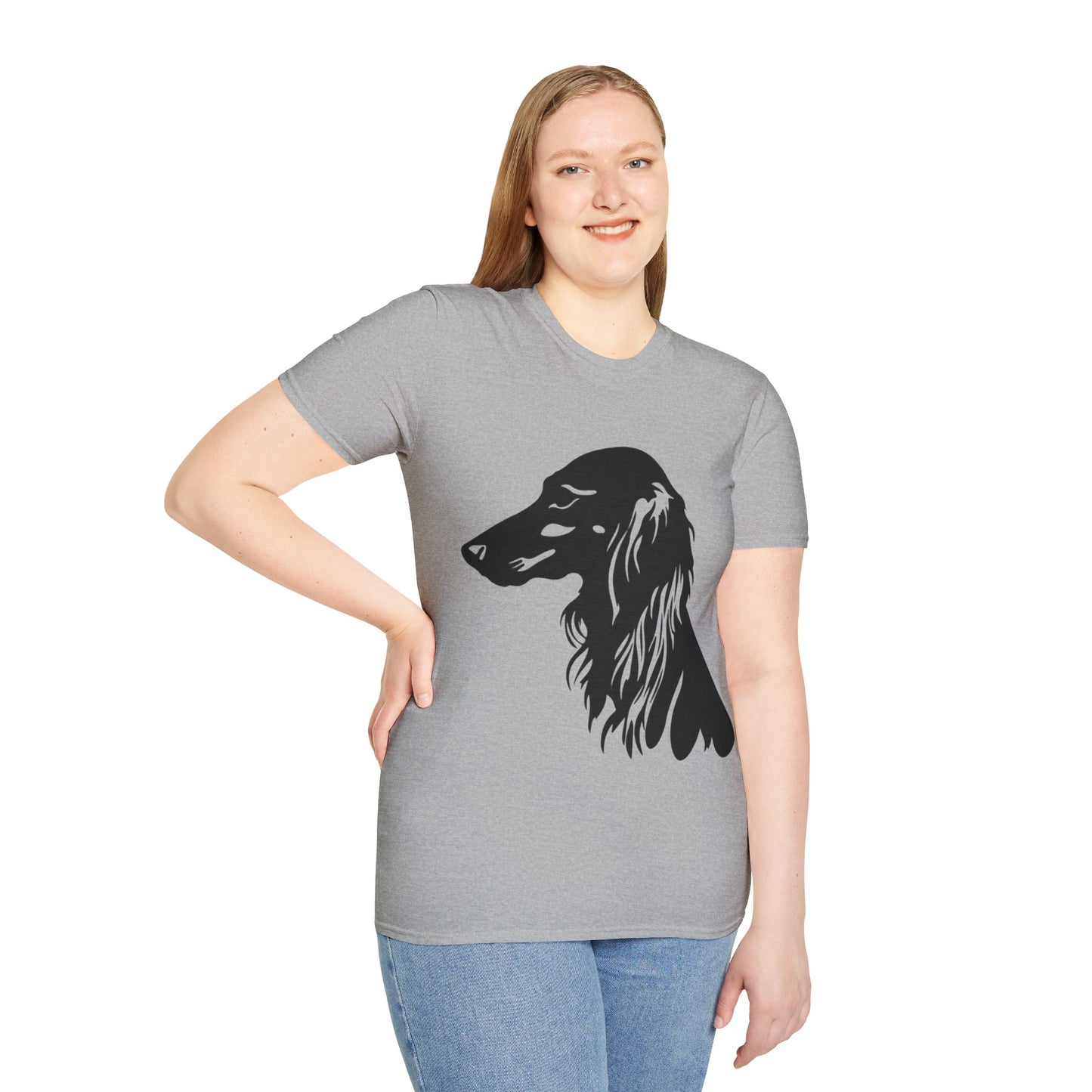 Saluki - Unisex Softstyle T-Shirt - Perfect Gift for Dog Lovers