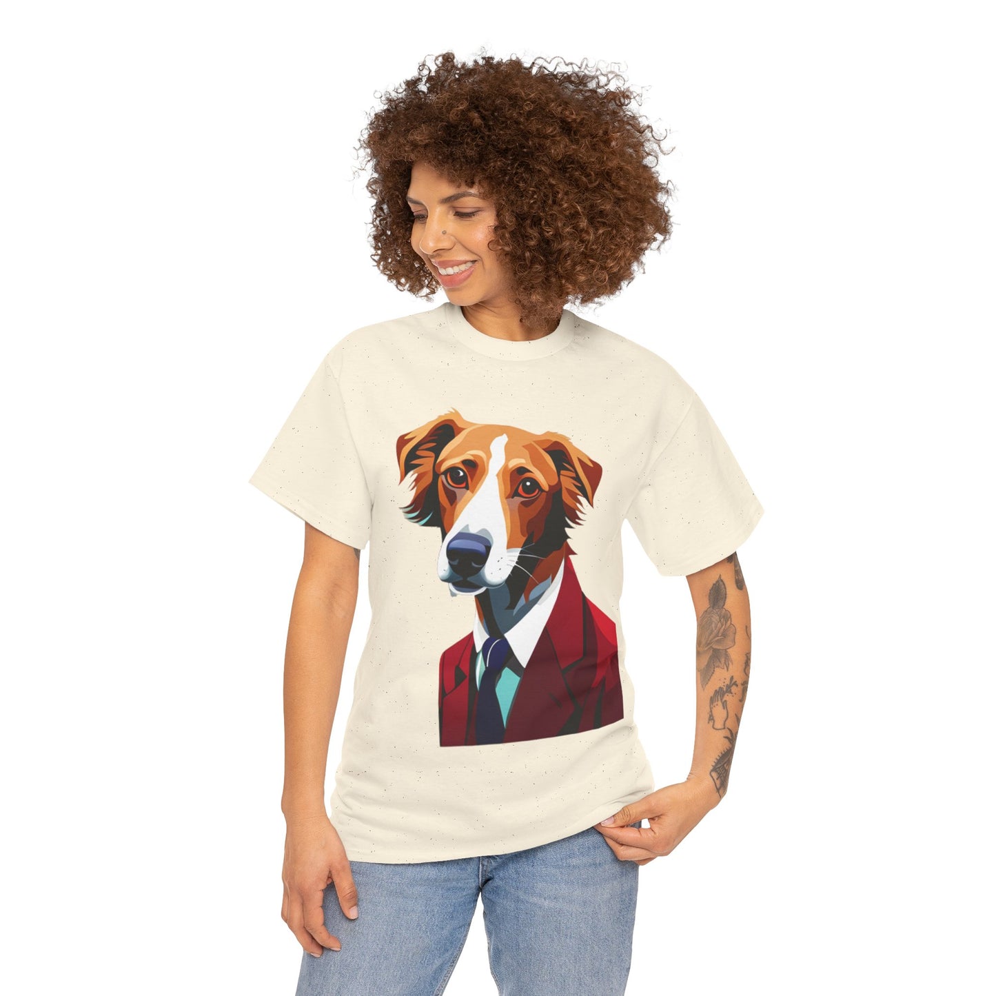 Mr Saluki - Unisex Heavy Cotton Tee