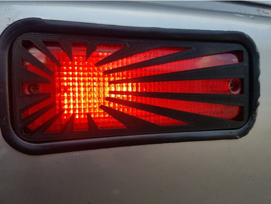 Honda Civic JAP Style Rising Sun Fog Light Lens Mod